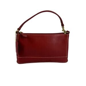 COACH Vintage Bleeker Demi Baguette Red No 9311
